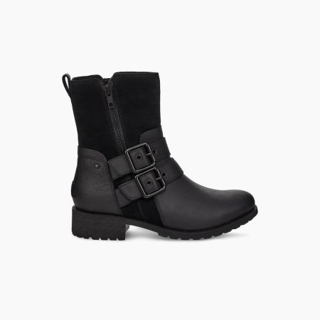 UGG Wilde Black Boots for Women (PECJ27908)